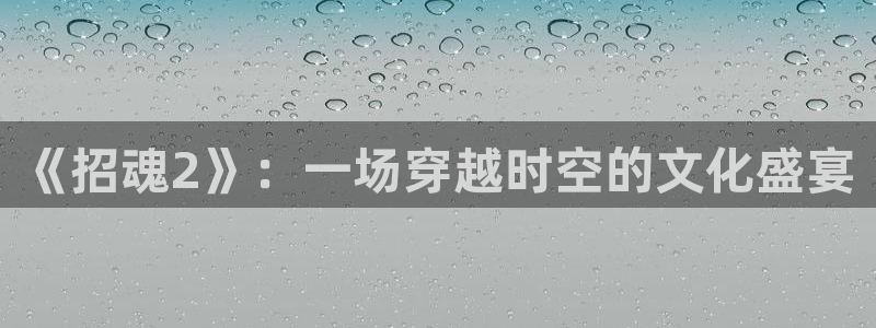 午夜星空影视：《招魂2》：一场穿越时空的文化盛宴
